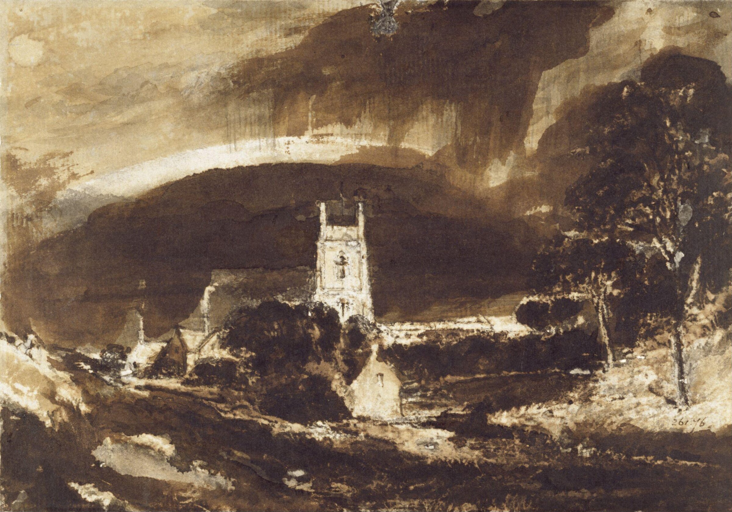 Stoke-by-Nayland, John Constable, ca. 1830