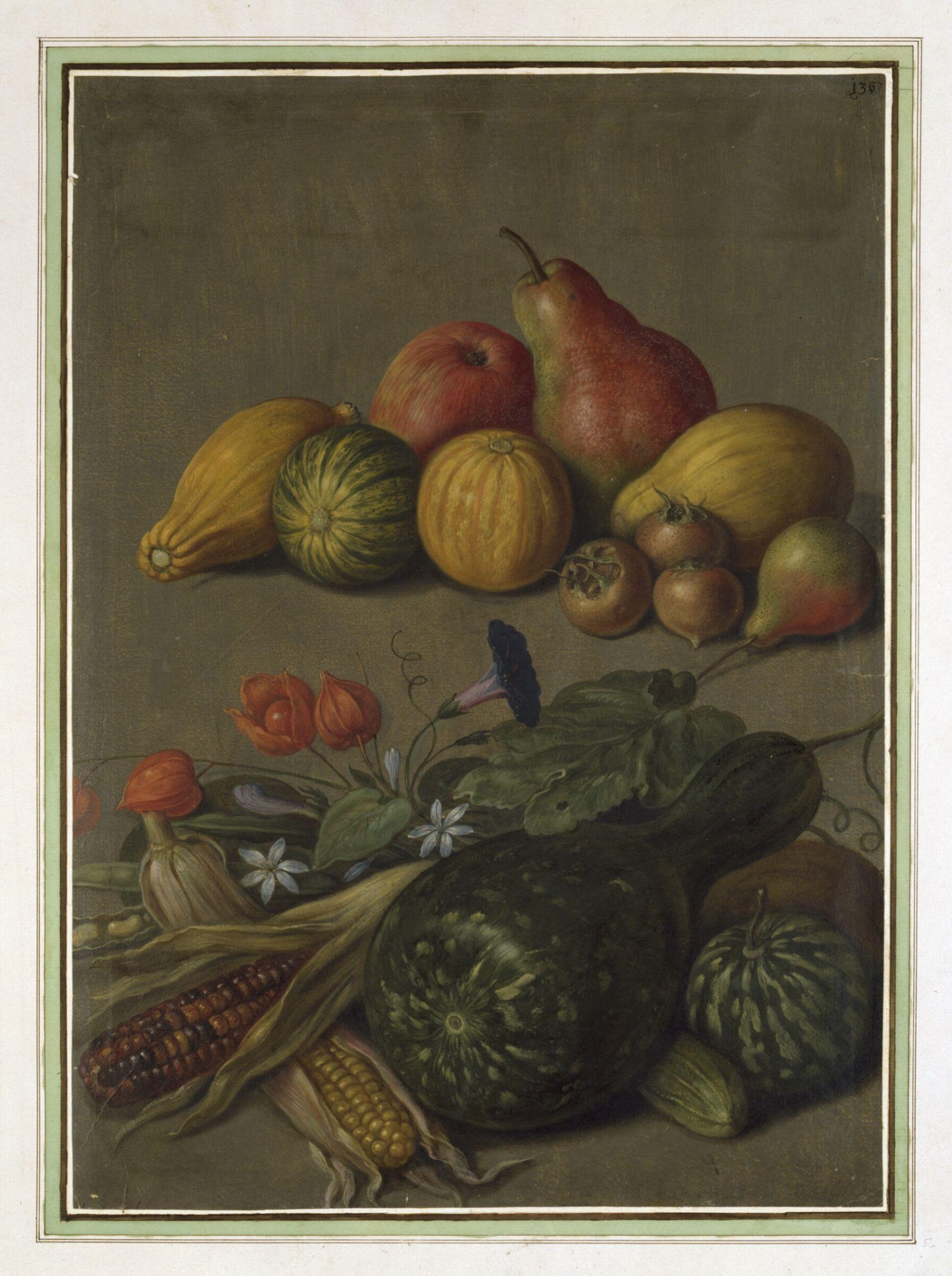 Watercolour, Johann Jakob Walther, 1654