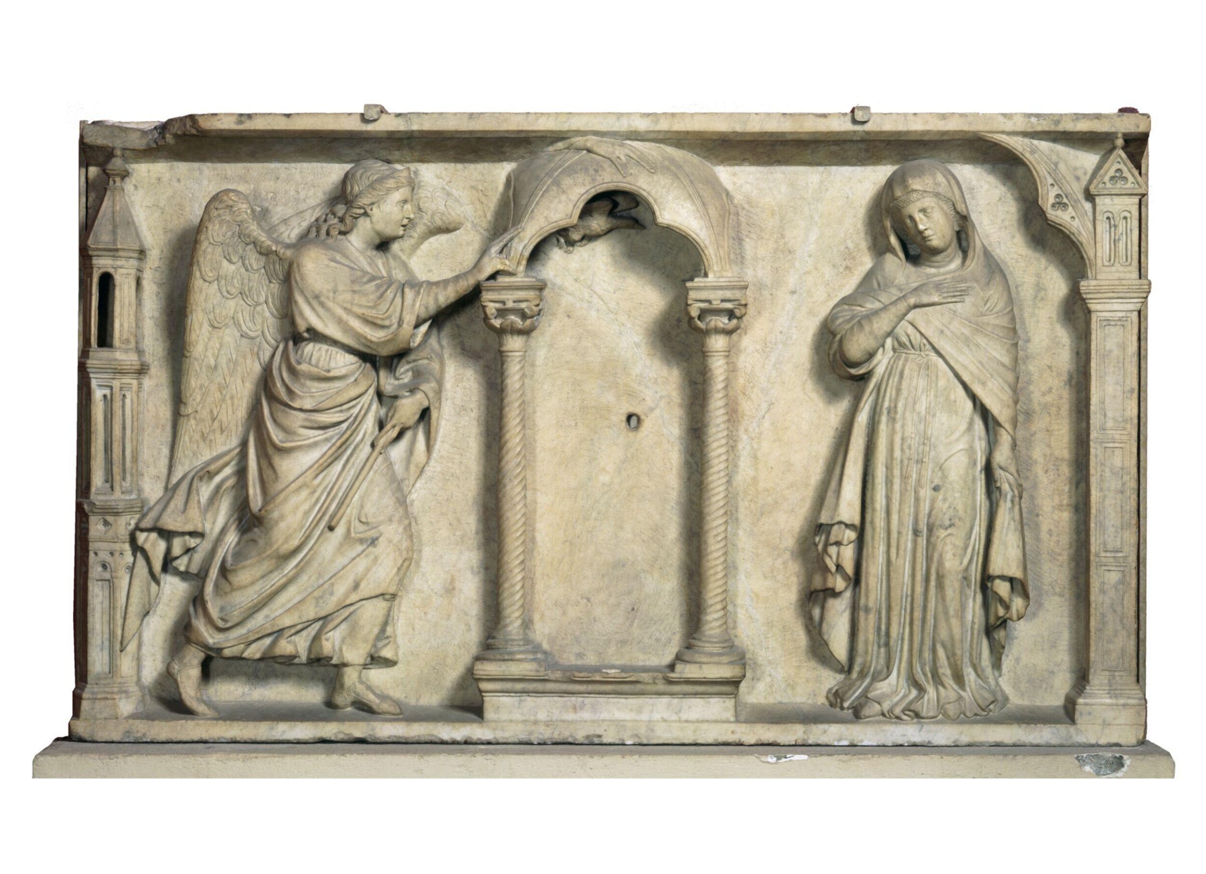 The Annunciation, Arnolfo di Cambio, ca. 1295-1302