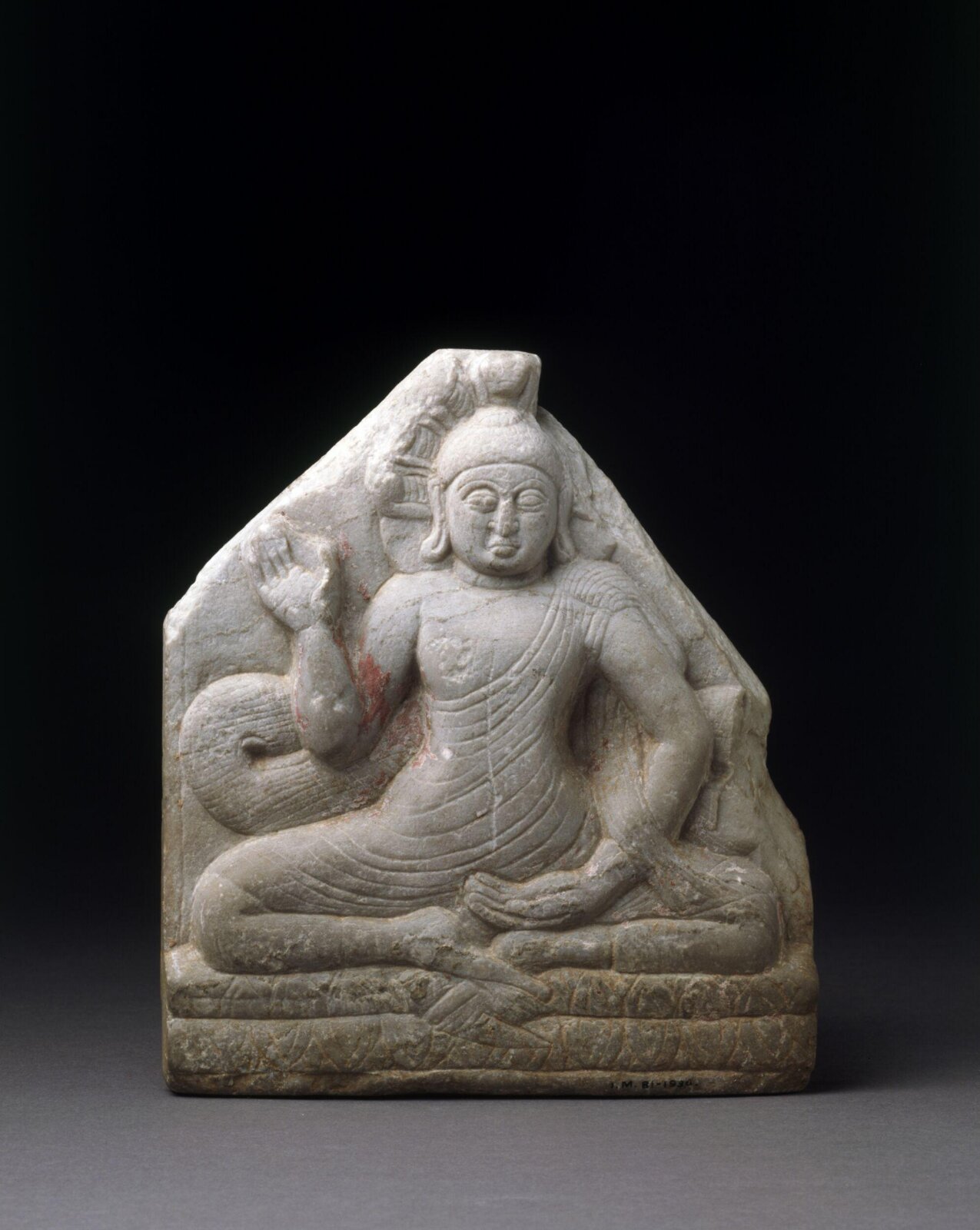 Buddha sheltered by Muchalinda, c. 3rd century