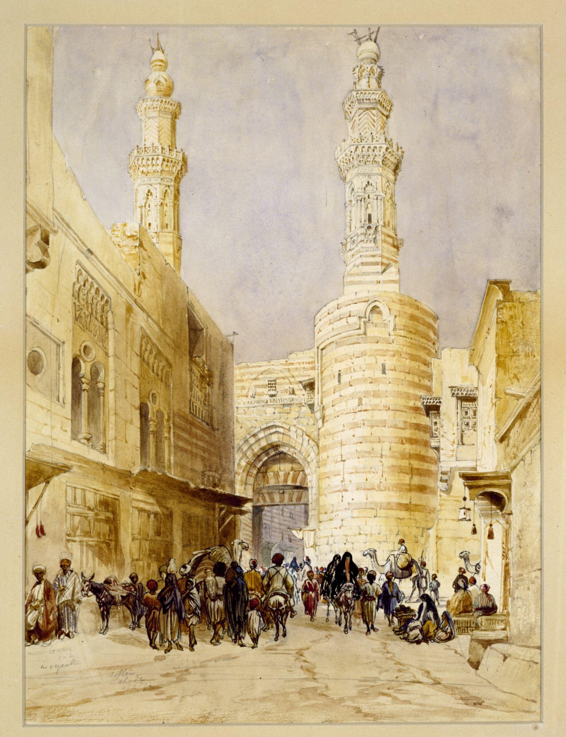 Bab Zooayleh, William Henry Bartlett, 1845-1849