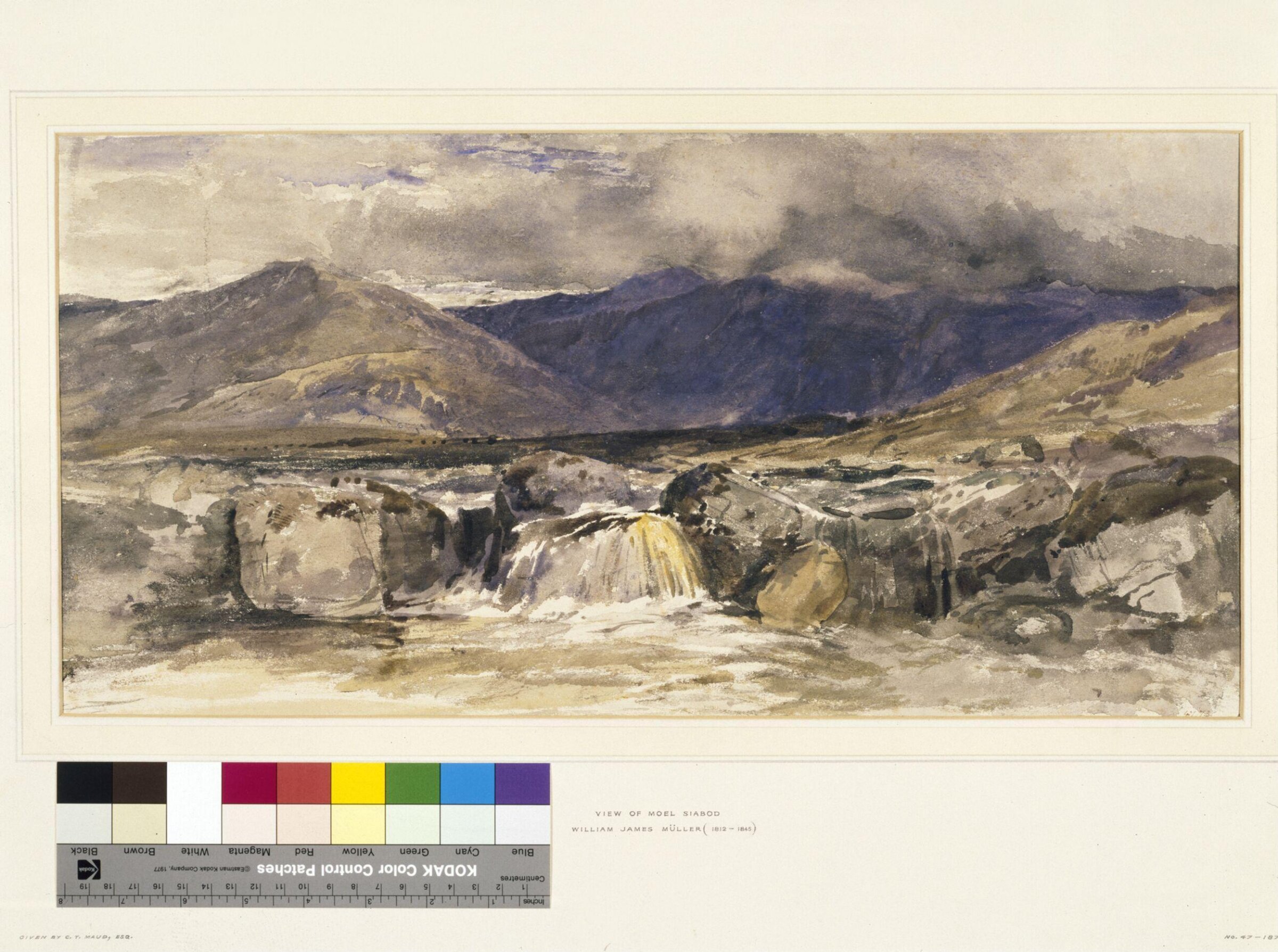 Moel Siabod, North Wales, Muller, ca. 1835-45