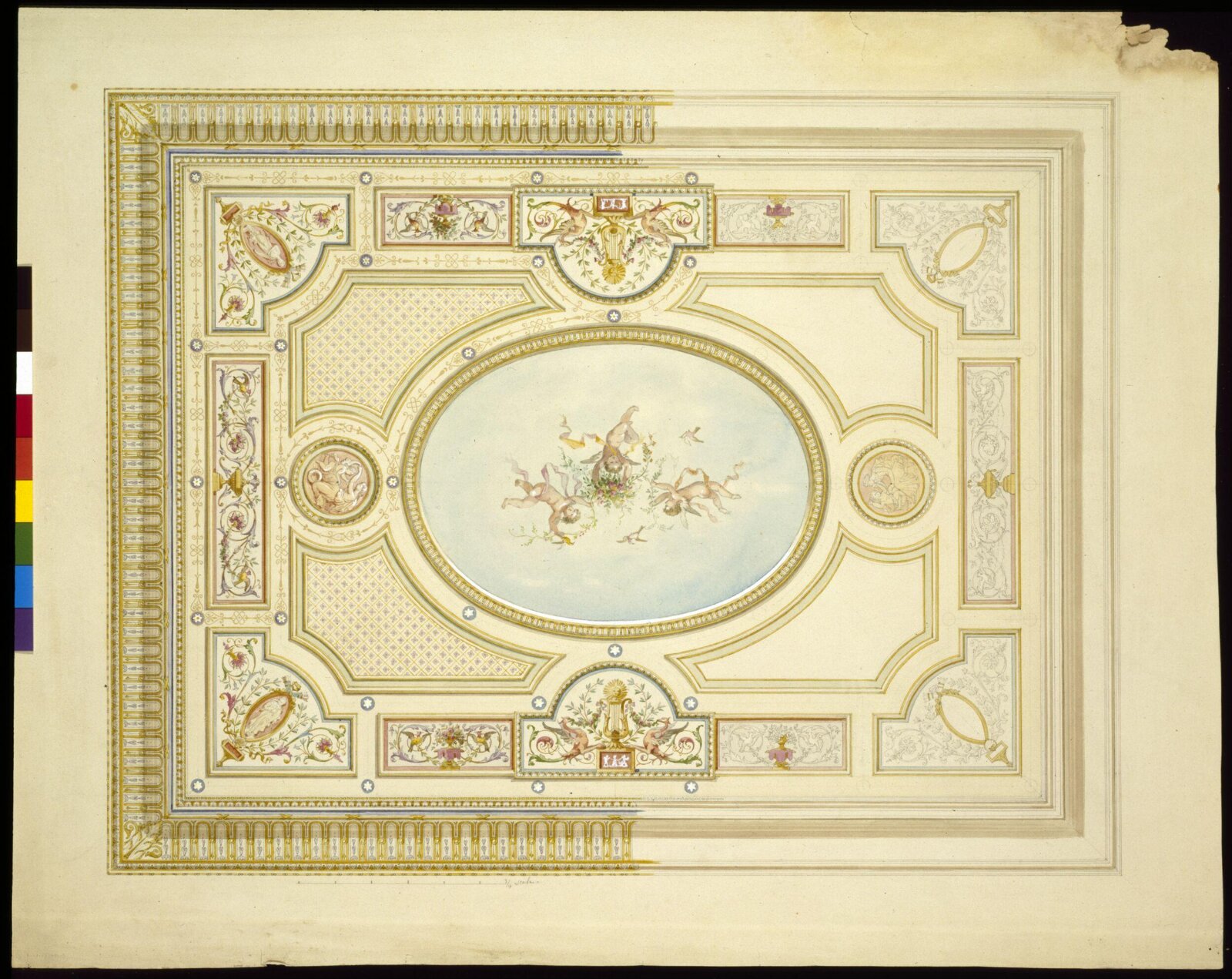 Drawing, John Gregory Crace, 1850-1880