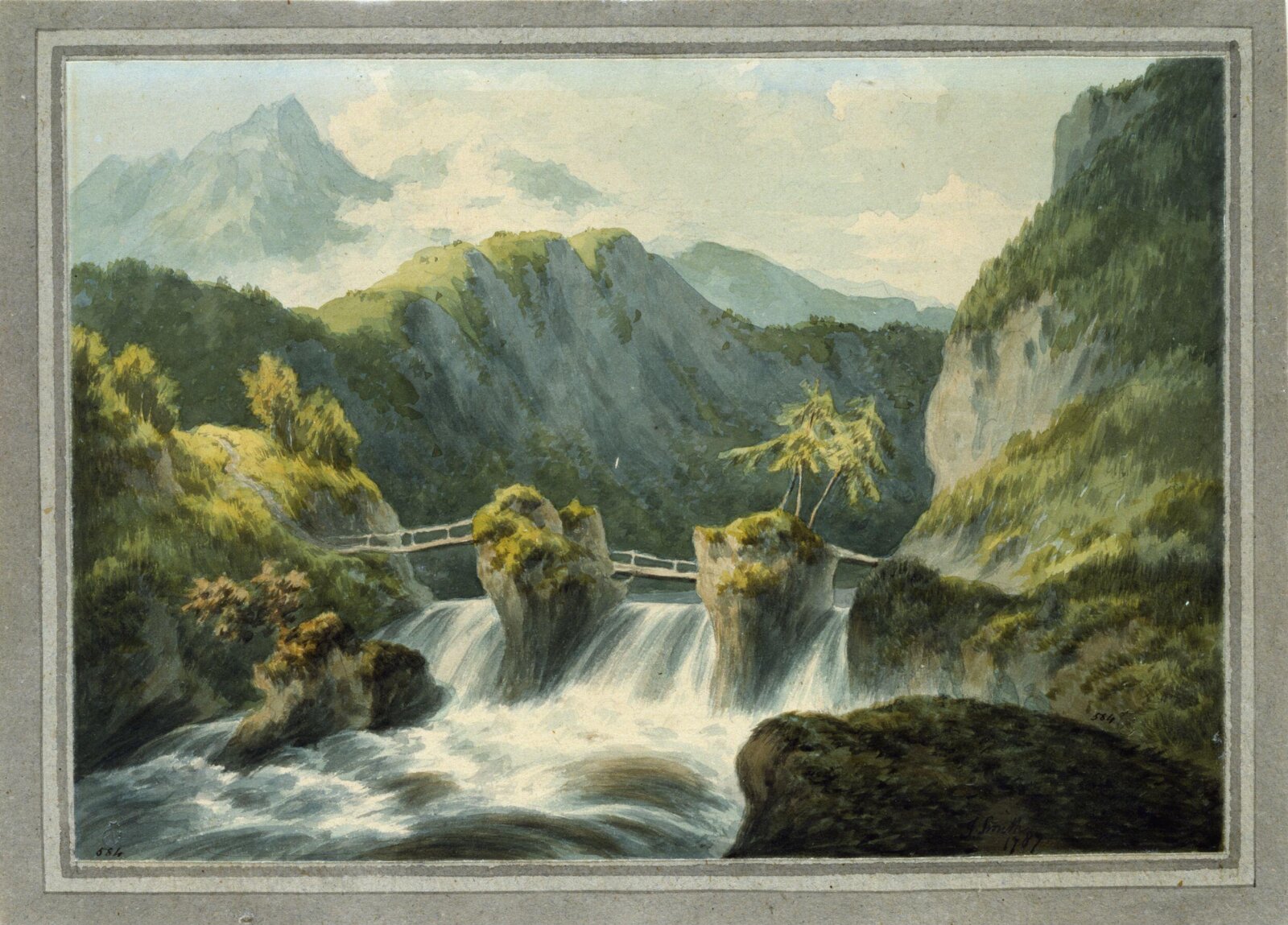 On the Triente, Savoy, John 'Warwick' Smith, 1787