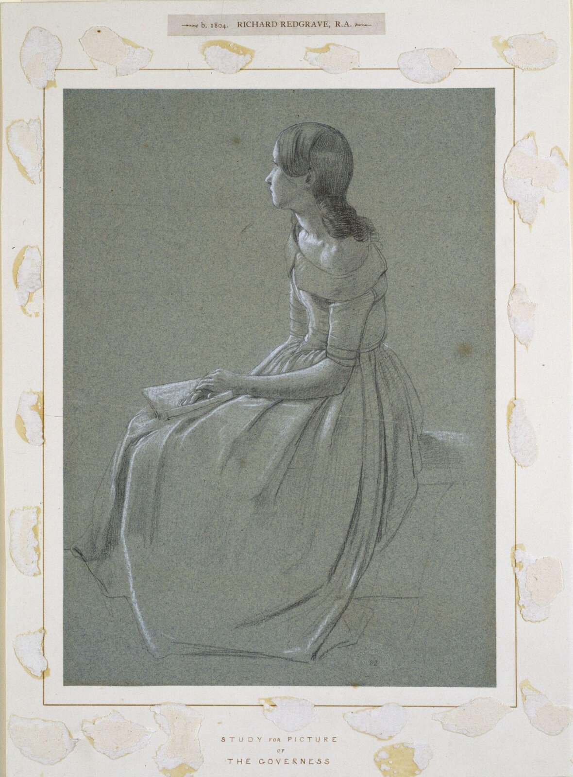 Kept In, Richard Redgrave, ca. mid 19th century