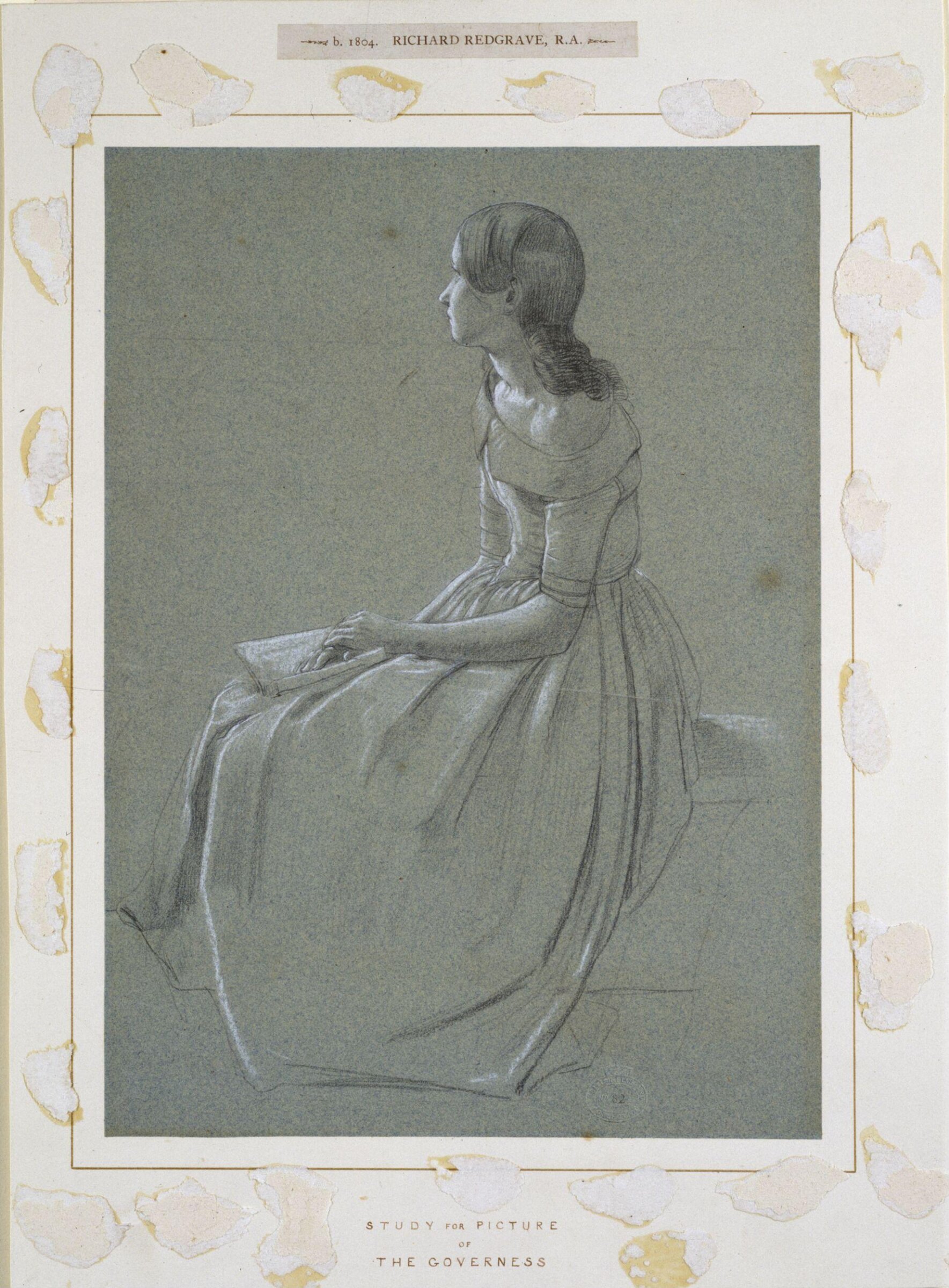 Kept In, Richard Redgrave, ca. mid 19th century