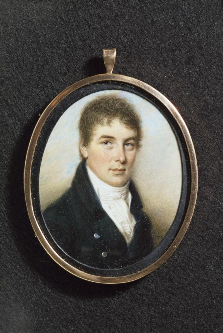 Portrait miniature of an unknown man | Thomas Hazlehurst | V&A Explore ...