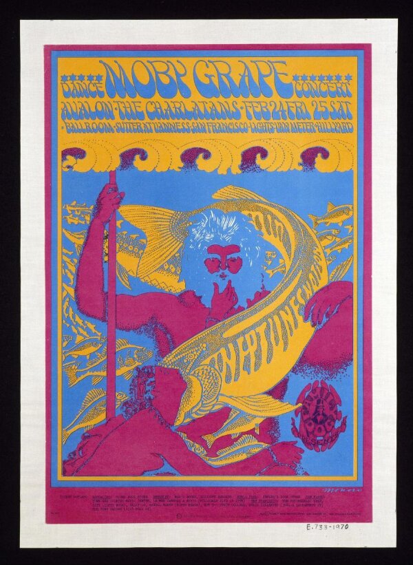 Moby Grape | Ingres, Jean-Auguste-Dominique | Moscoso, Victor | V&A ...