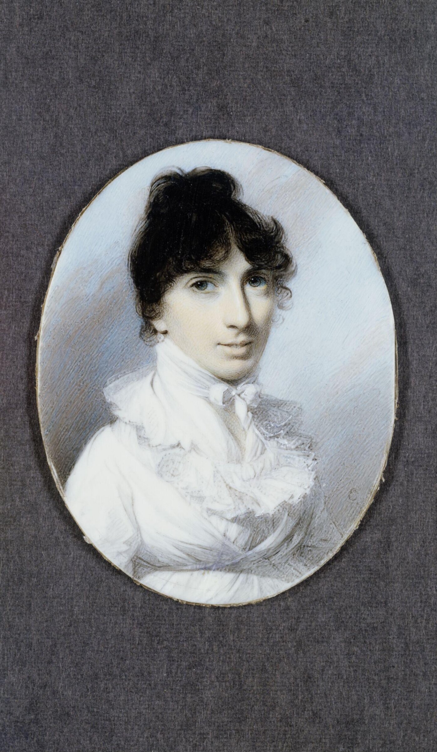 Portrait miniature of Miss Anna Seton, George Engleheart, ca. 1770-1829