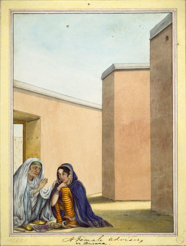 An album containing fifty-three drawings depicting occupations.
