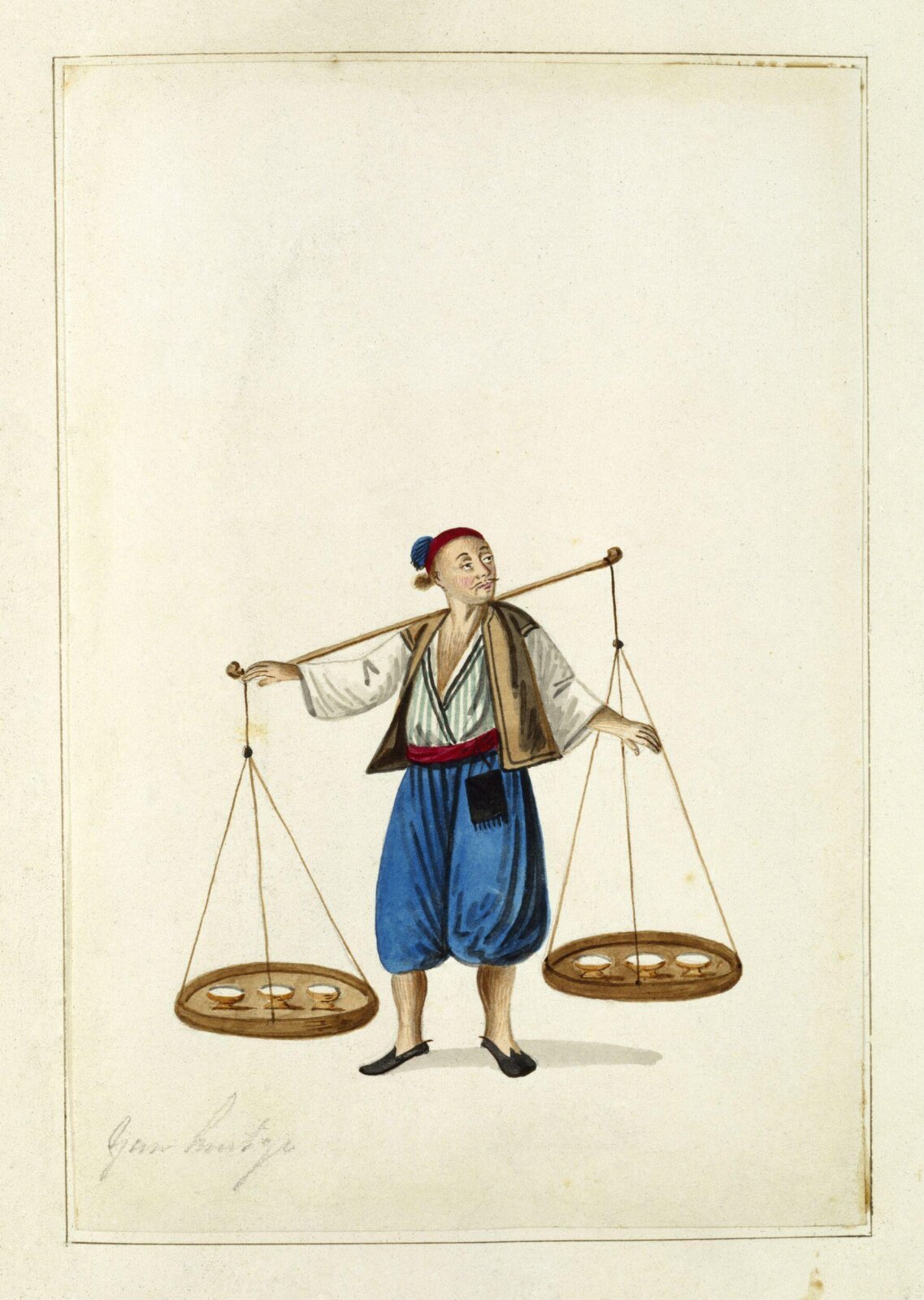 Yar hudgi, Charles Frederick Brockdorff, ca. 1830 to 1835