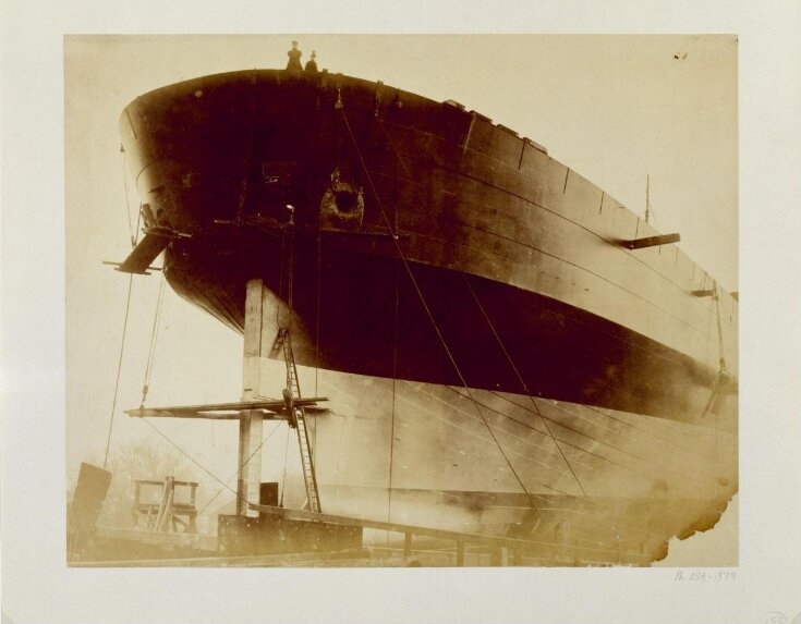 The stern of the Great Eastern in dock top image