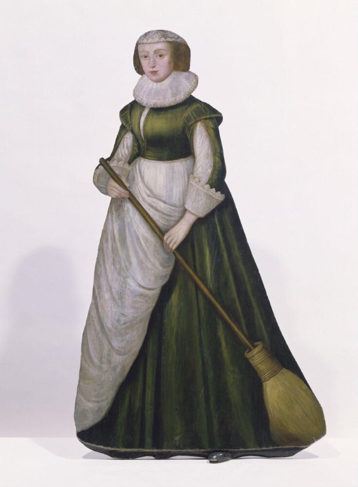 Woman with Broom top image