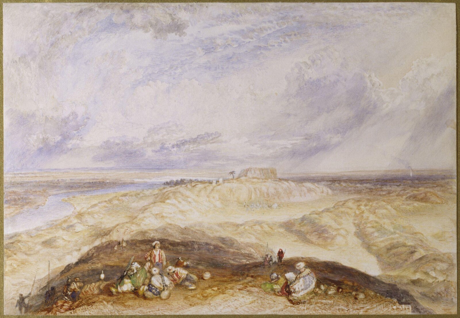 Babylon, Joseph Mallord William Turner, ca. 1800-1850