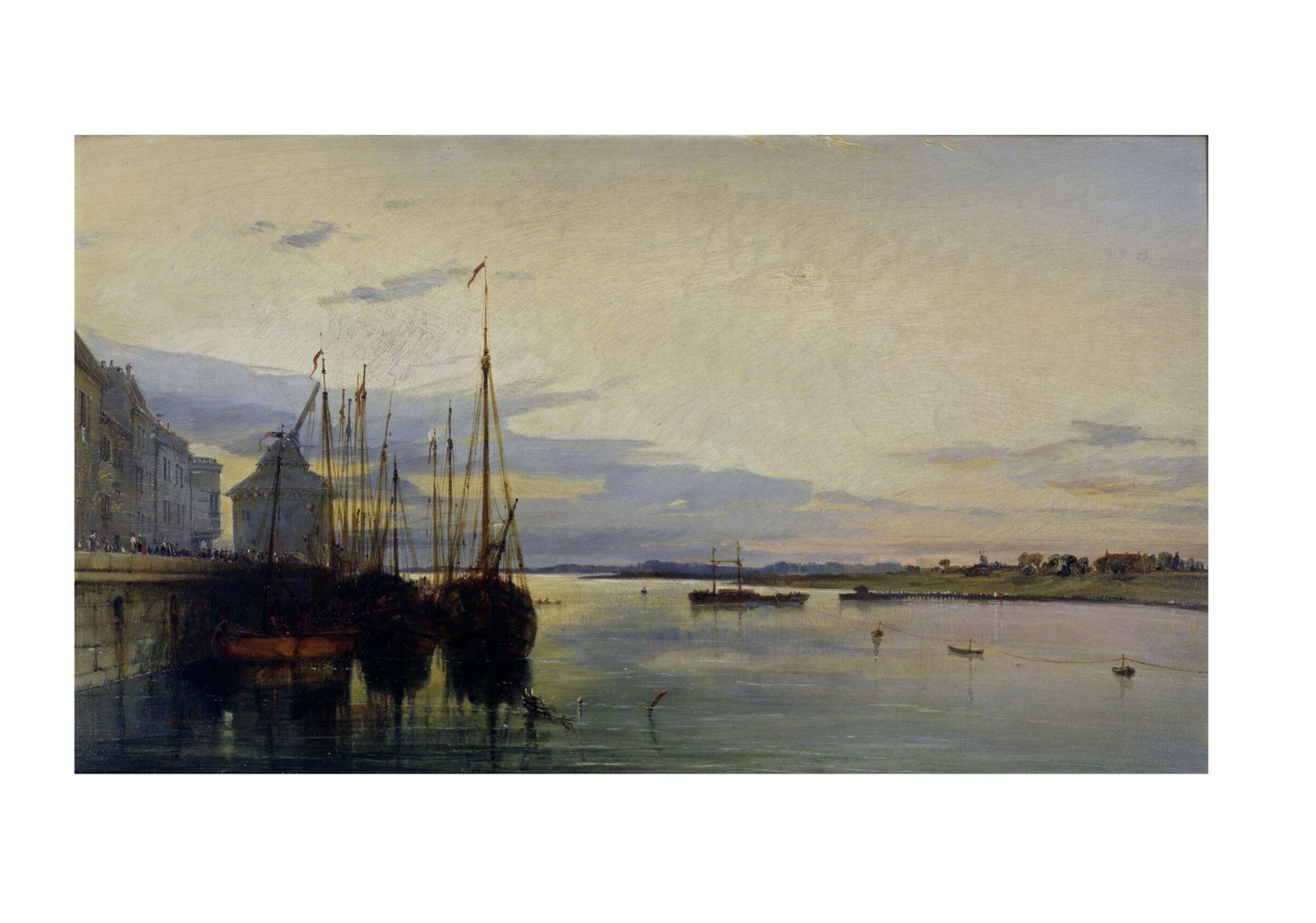Nimeguen, on the Rhine, James Holland, ca. 1837