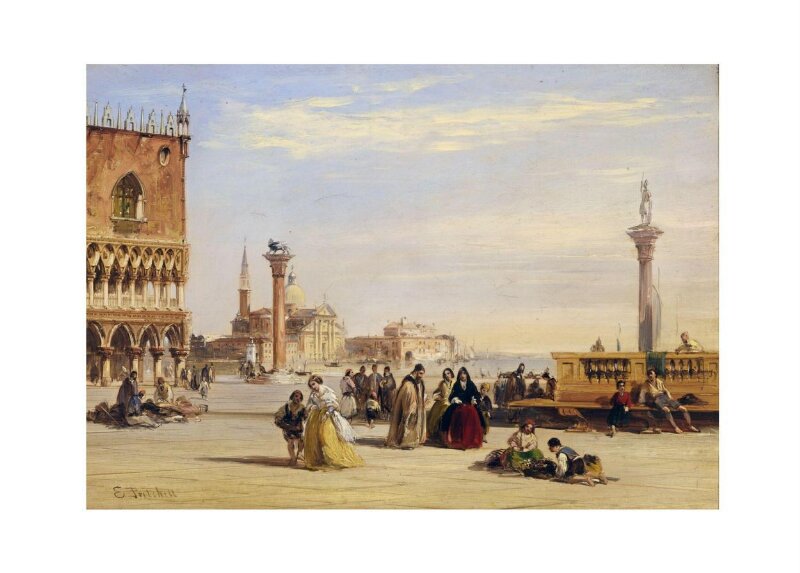 Venice, the Piazzetta