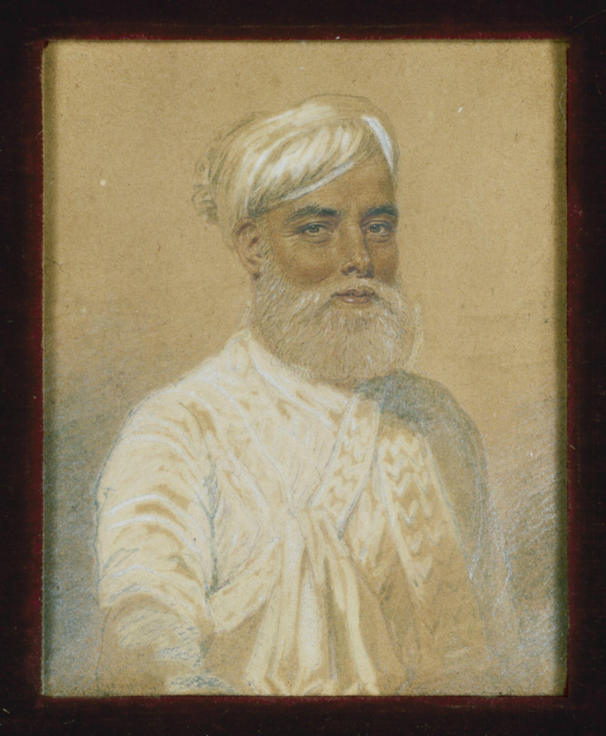 Portrait Miniature of Nawab Wallajah, John Smart, 1780s