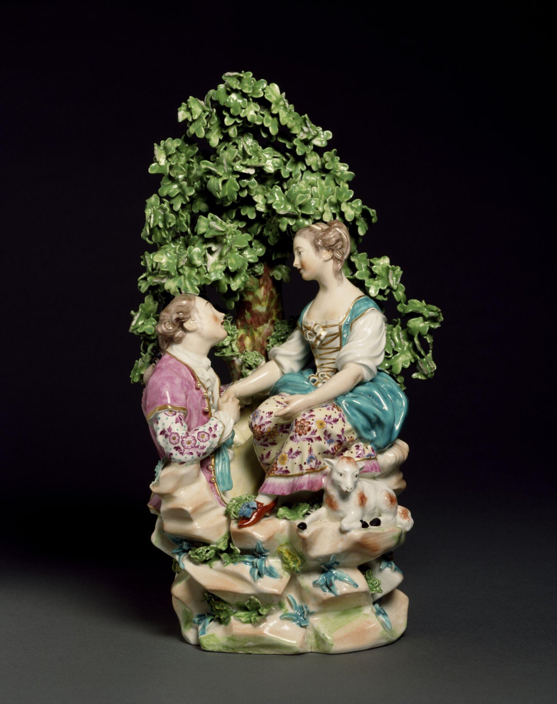 Alpine shepherdess, William Duesbury & Co., 1780-1785