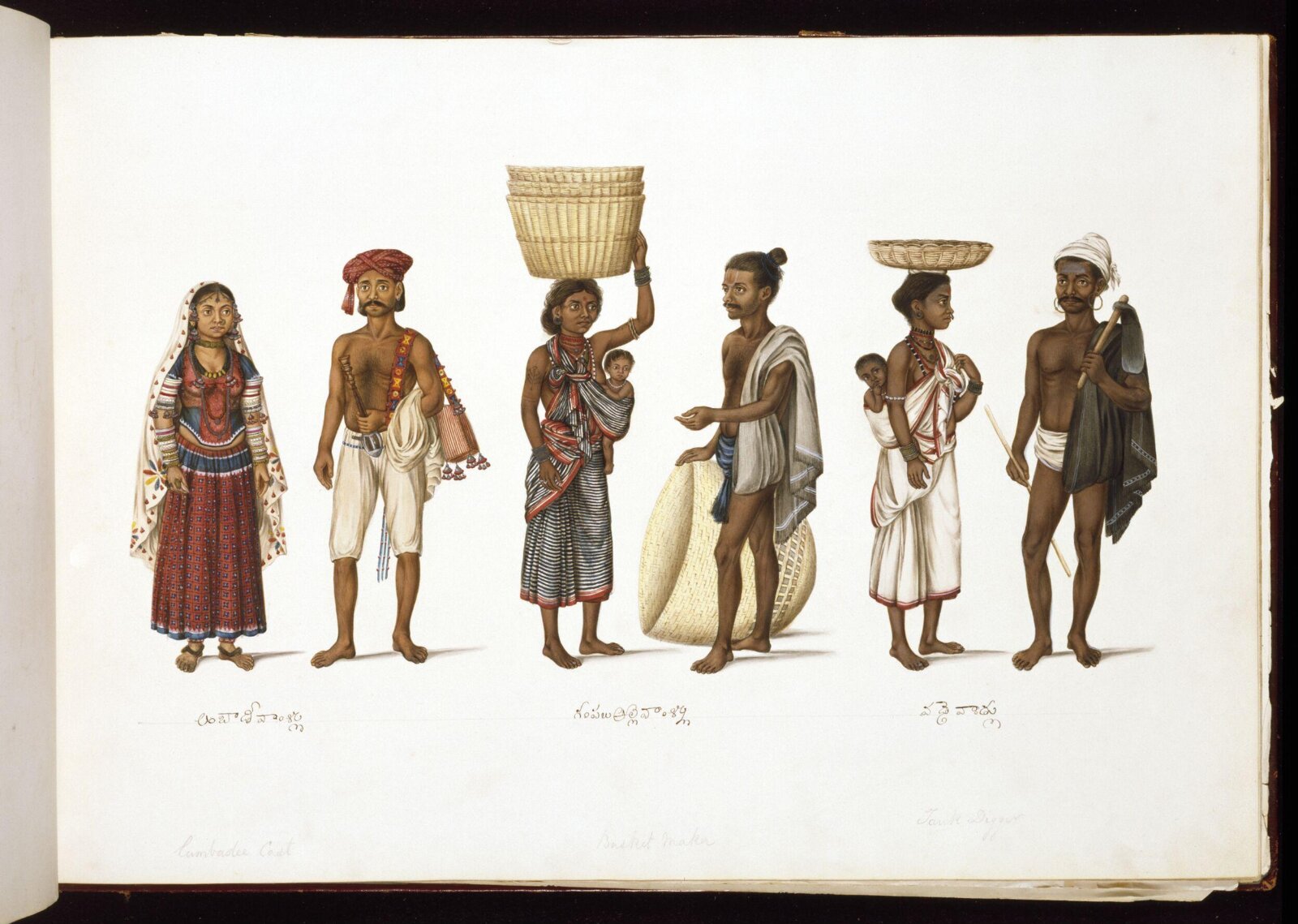 Three couples, ca. 1830