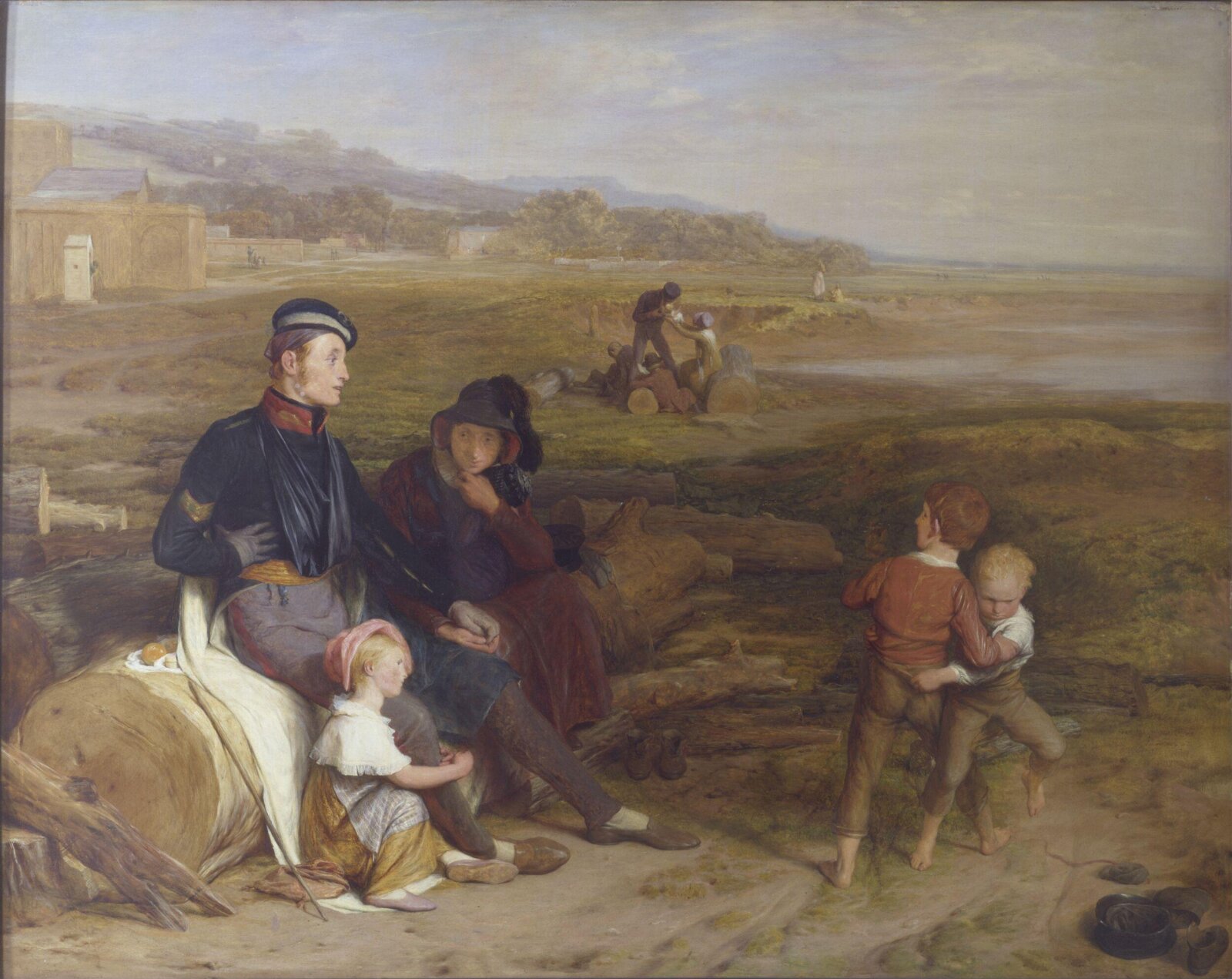 The Convalescent from Waterloo, William Mulready, 1822