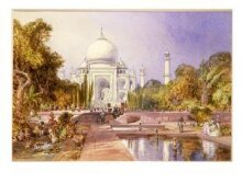 Taj Mahal Viewed from the Garden thumbnail 1