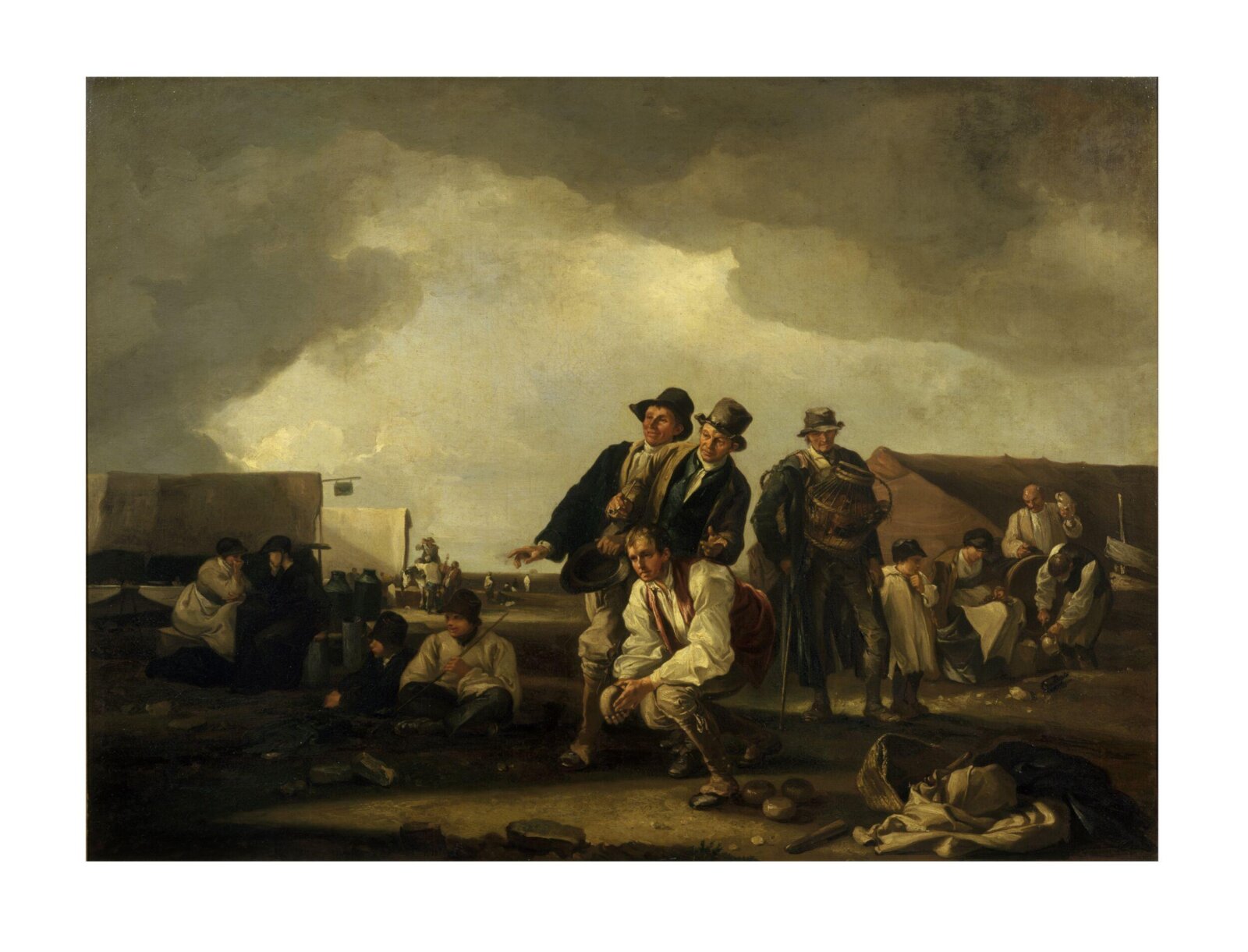 Lansdown Fair, near Bath, Thomas Barker, 1780-1847