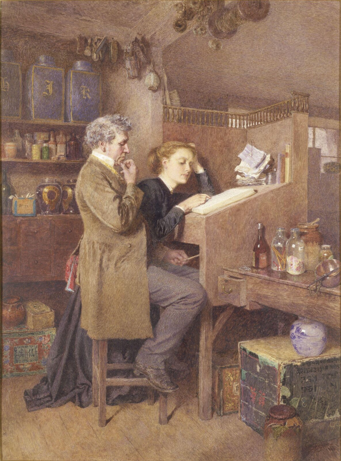 Watercolour, 1868