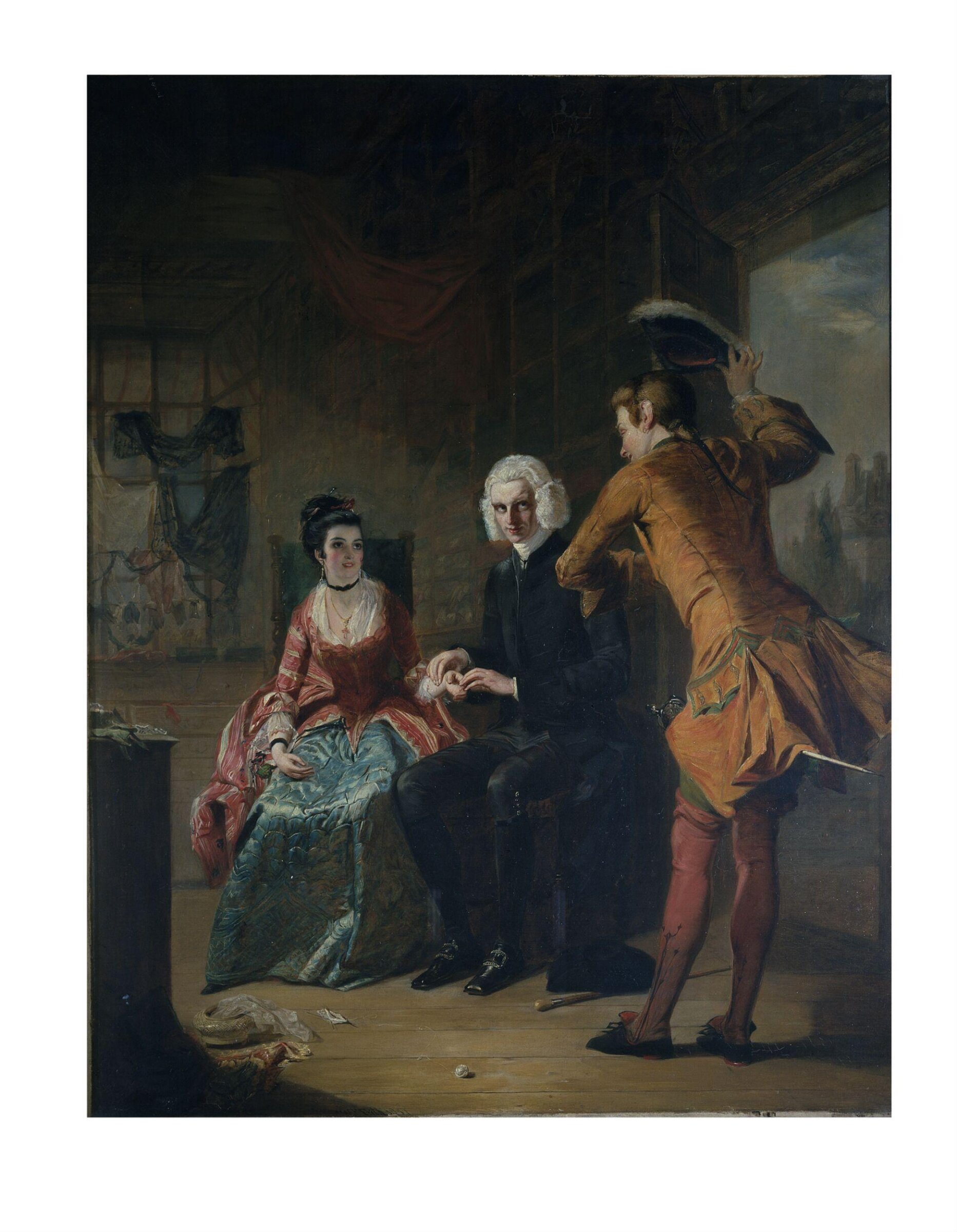 Scene from <i>A Sentimental Journey</i>, William Powell Frith, 1841