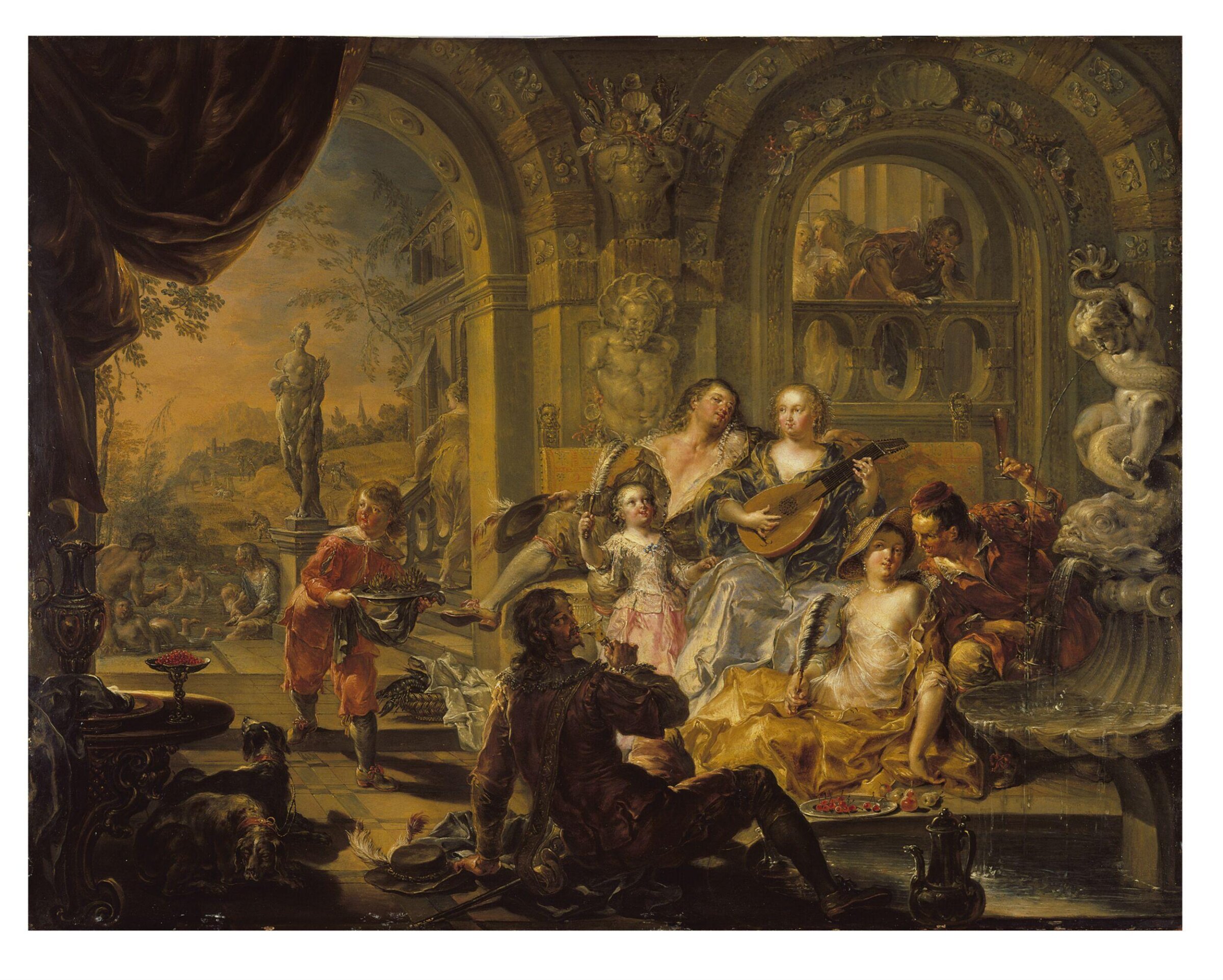 Summer, Иоганн Георг Платцер, до 1761