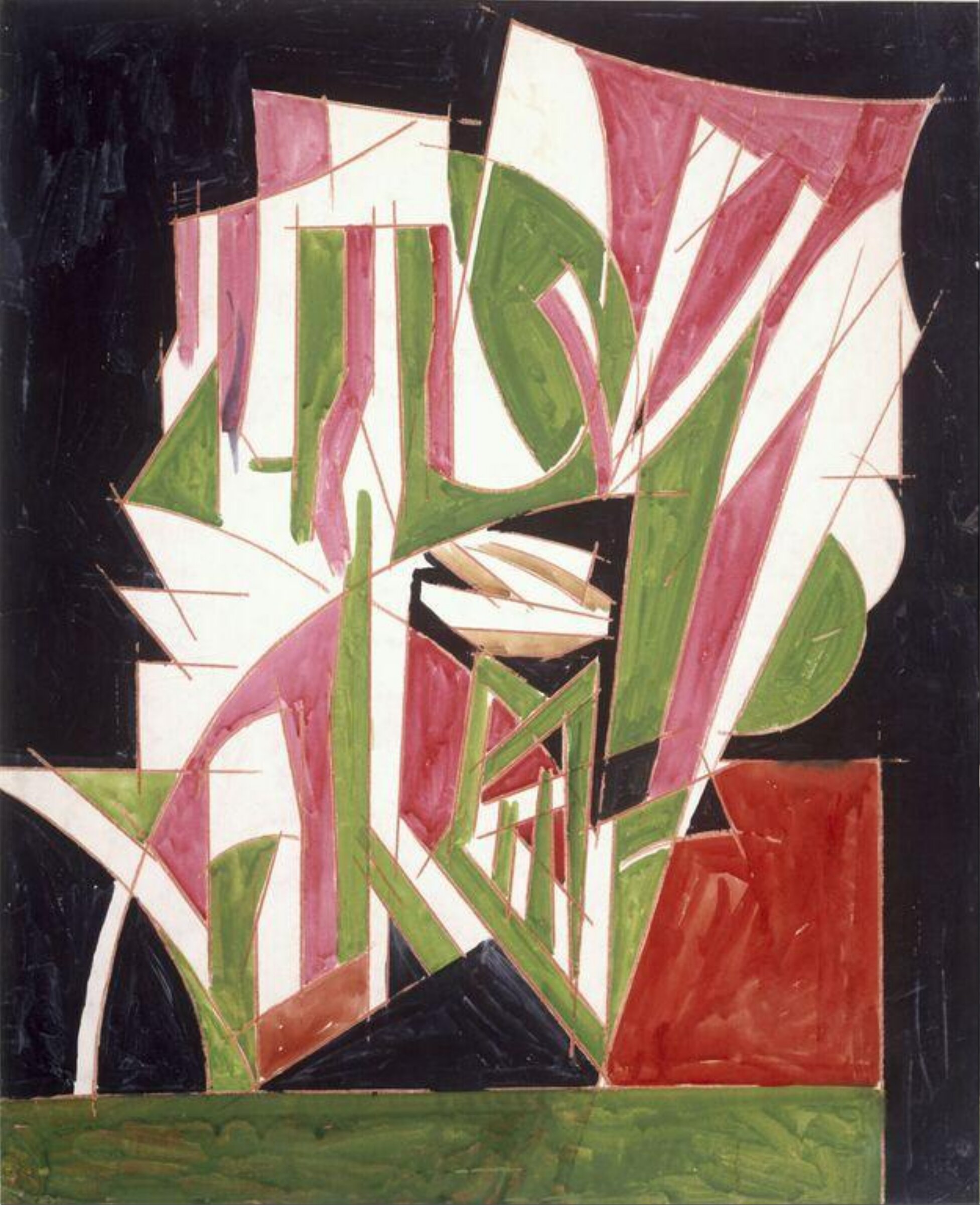 The Dancer, David Bomberg, 1913