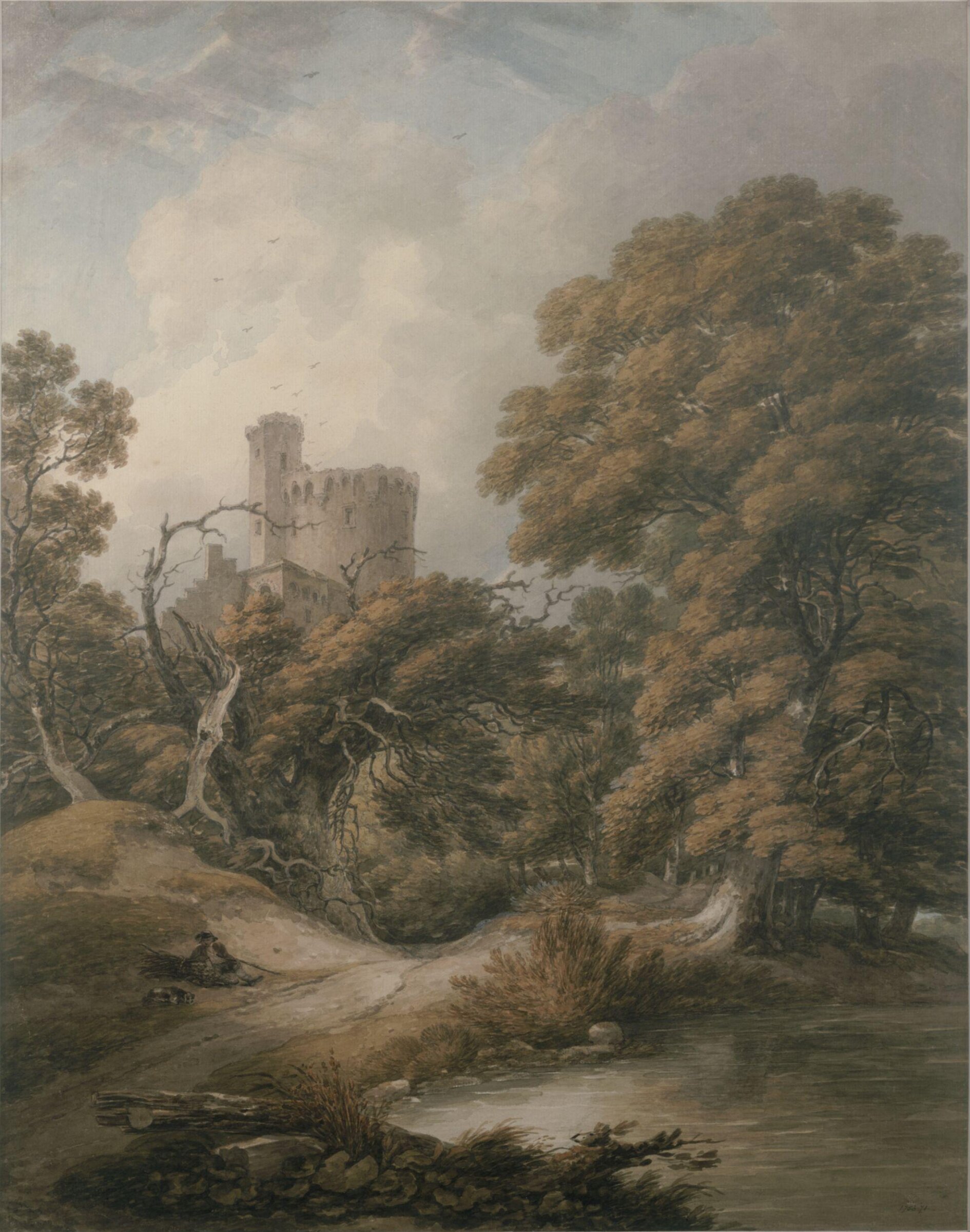 Caister Castle, Norfolk, Hearne, ca.1806