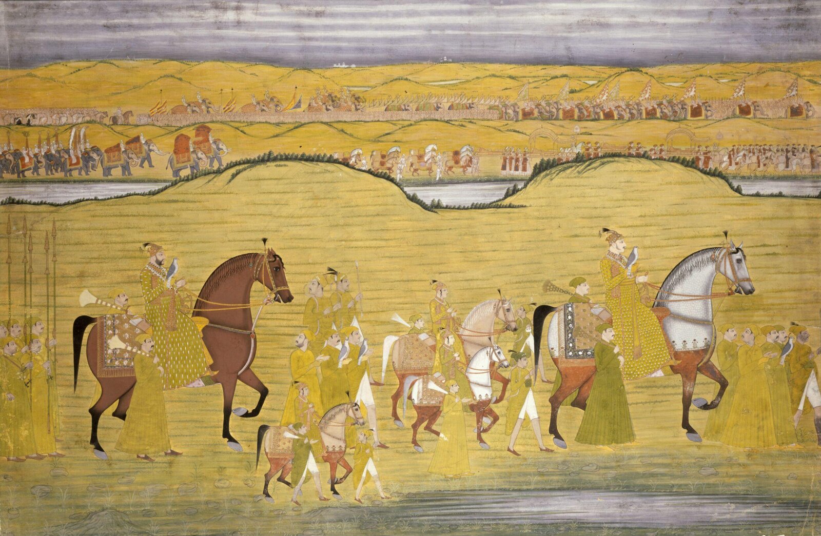 Mir Ja'far and Miran, Purannath, ca. 1760