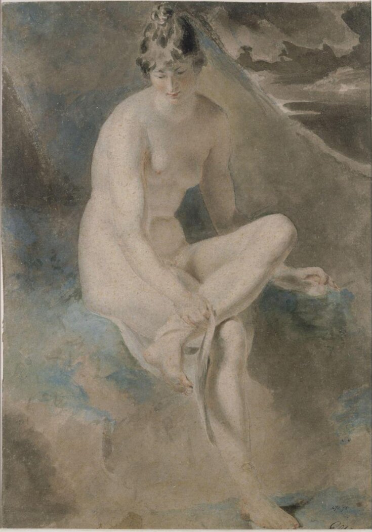 Study of a female nude top image
