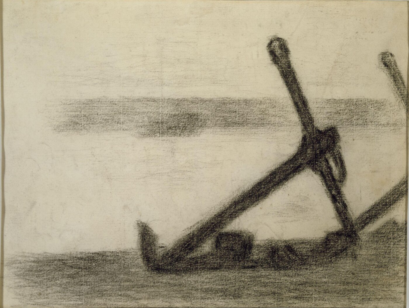 Georges Seurat, Study for The Channel at Gravelines, Evening