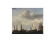 A Kaag, pont, states yacht and other vessels under sail over a wide sea thumbnail 2