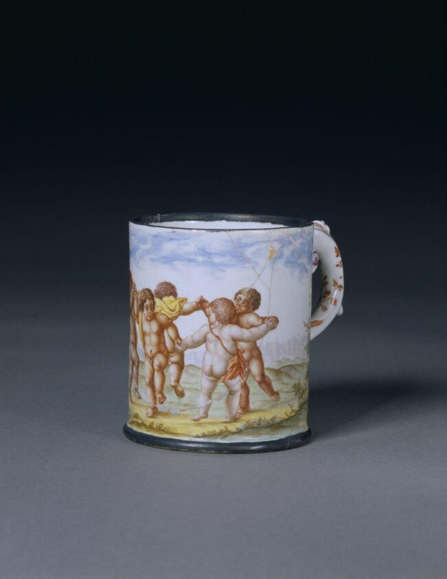 Mug (ca. 1735) by Johannes Pieter de Frey