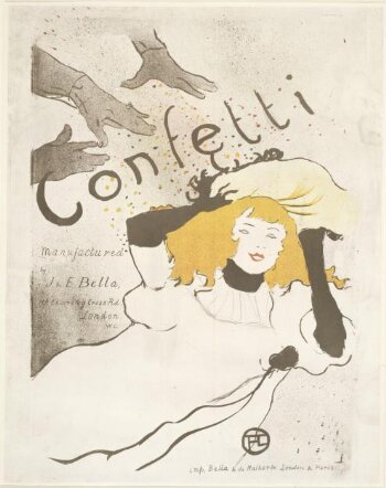 Jane Avril au Jardin de Paris | Henri de Toulouse-Lautrec | V&A