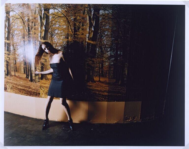 Woman dancing in a London club by Day, Corinne