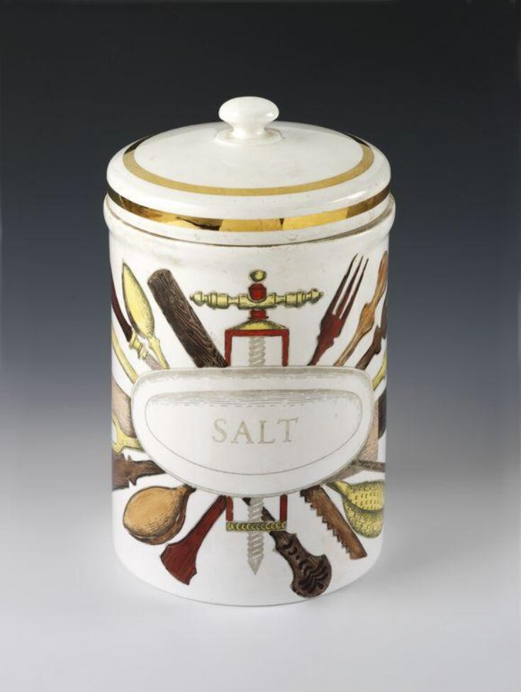 Salt Jar and Lid top image