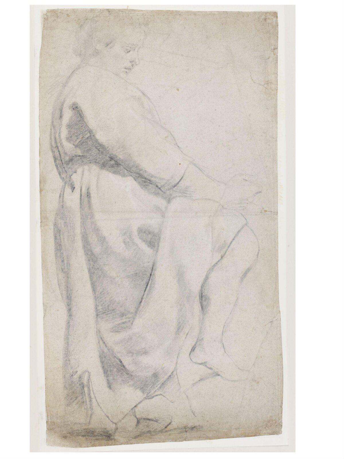 Study for Saint John the Evangelist, Peter Paul Rubens, 1616