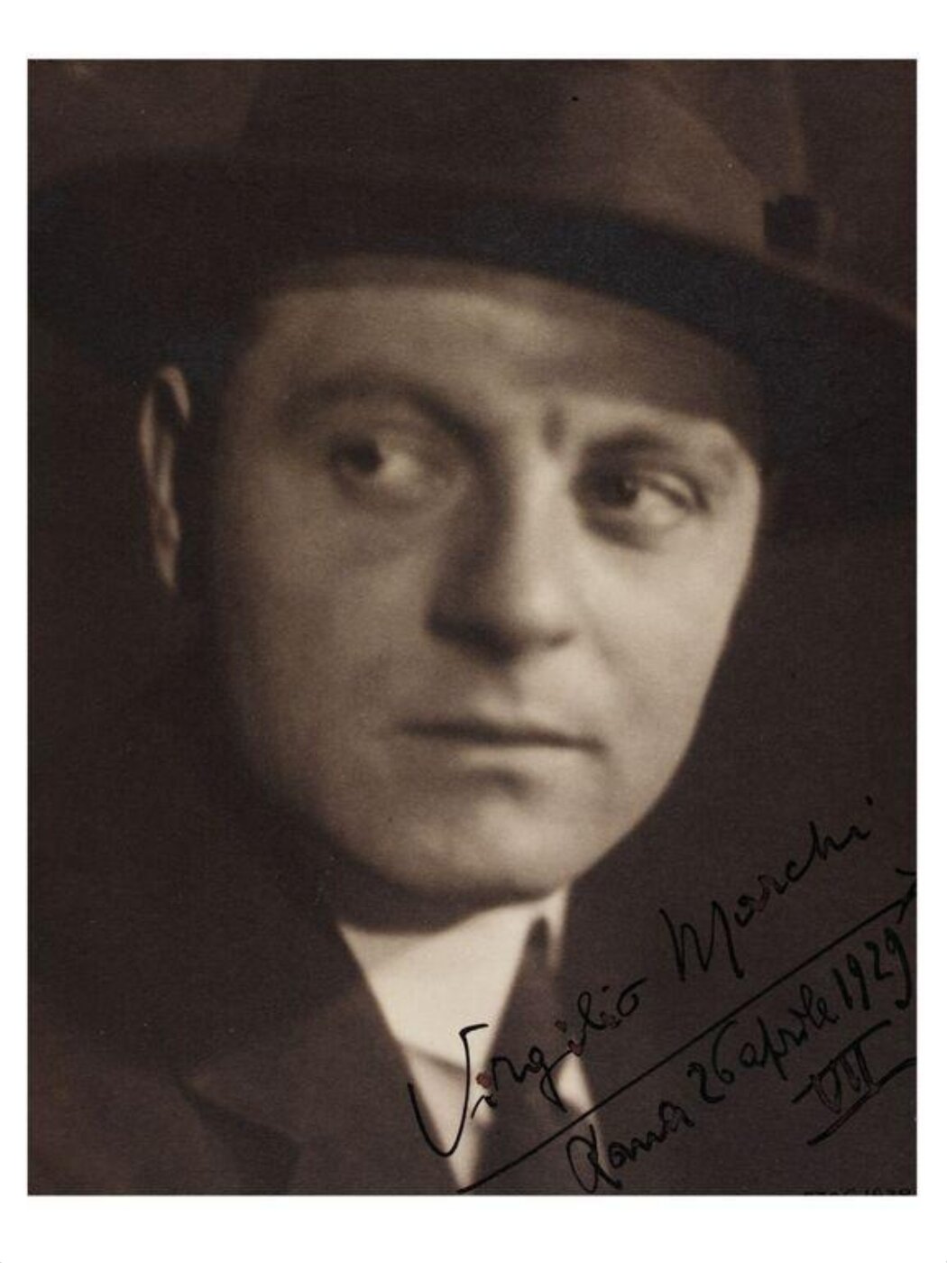 Unknown, Portrait of Virgilio Marchi
