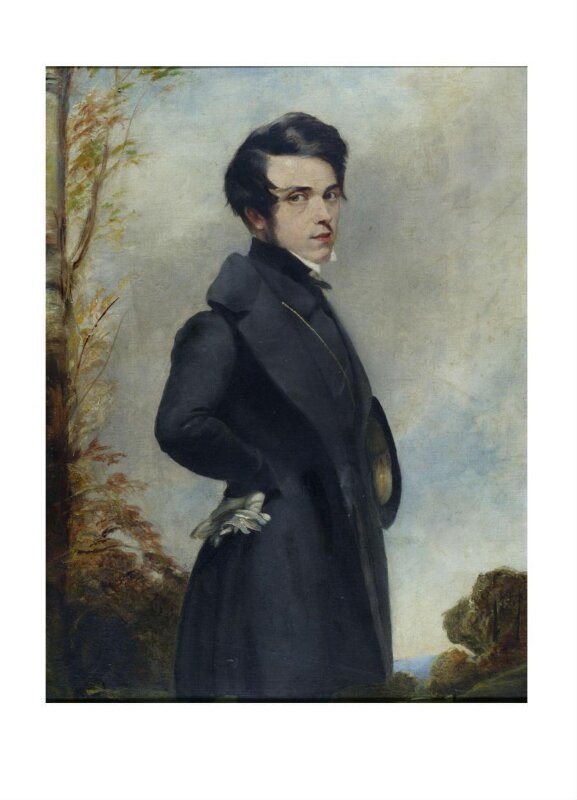 An unknown man in a frock coat
