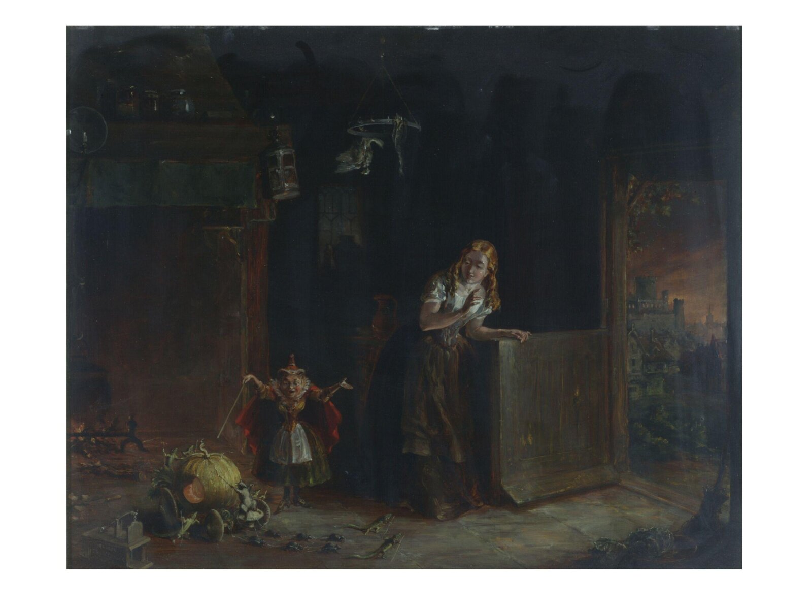 Cinderella, George Cruikshank, 1854
