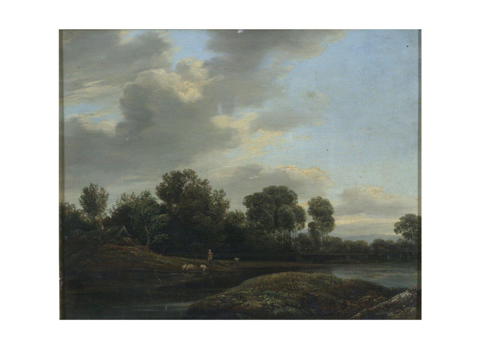 Landscape: the river bank, Franz Steinfeld, ca. 1805-1868