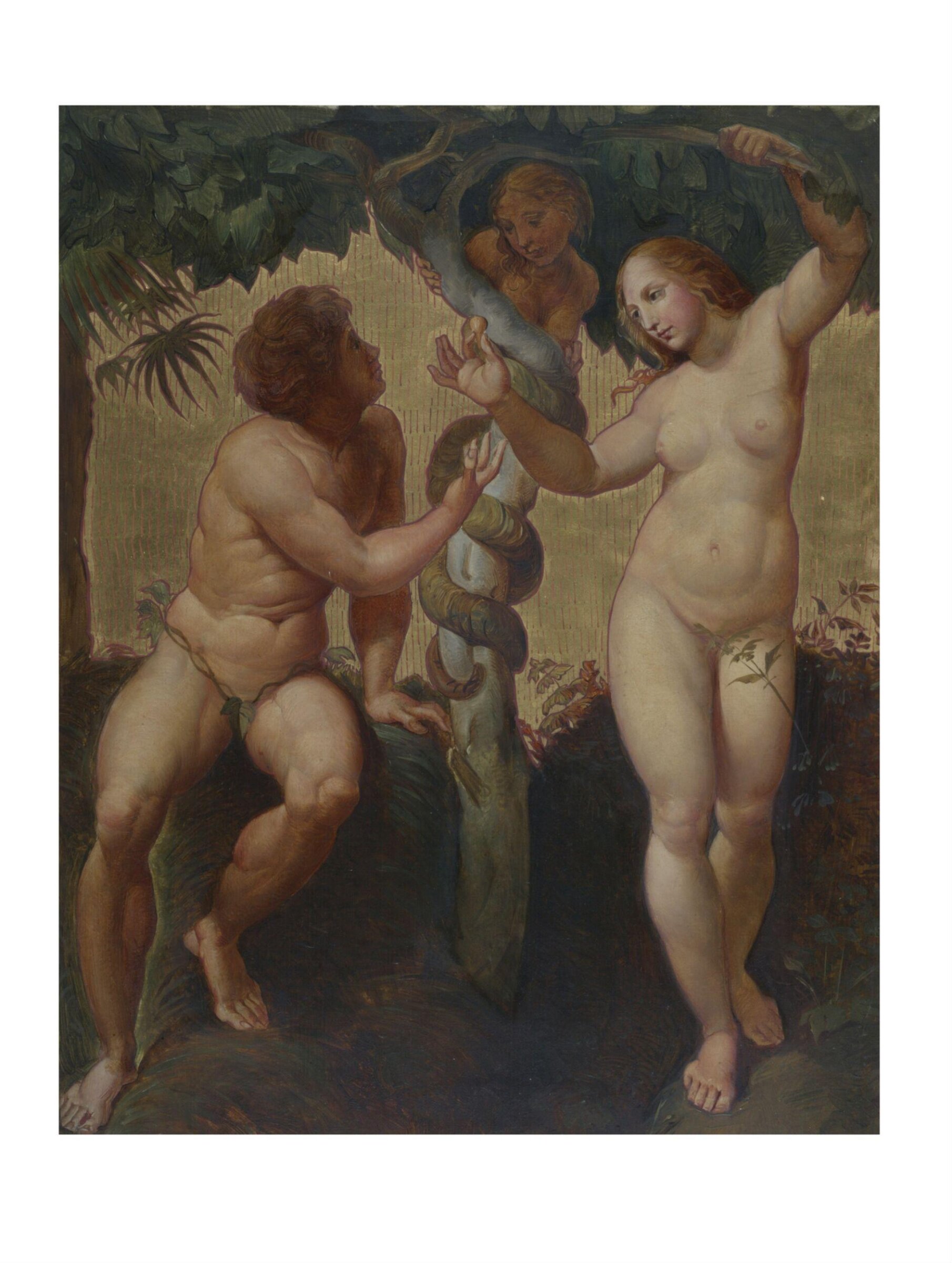 The Fall of Man, after Raphael, Godfrey Sykes, ca. 1845-1866
