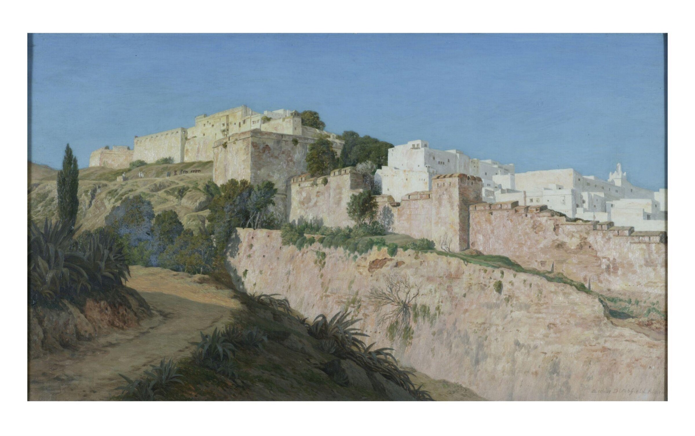 The Casbah and the Ravine of the Centaur, Algiers, Arthur Ditchfield, 1873