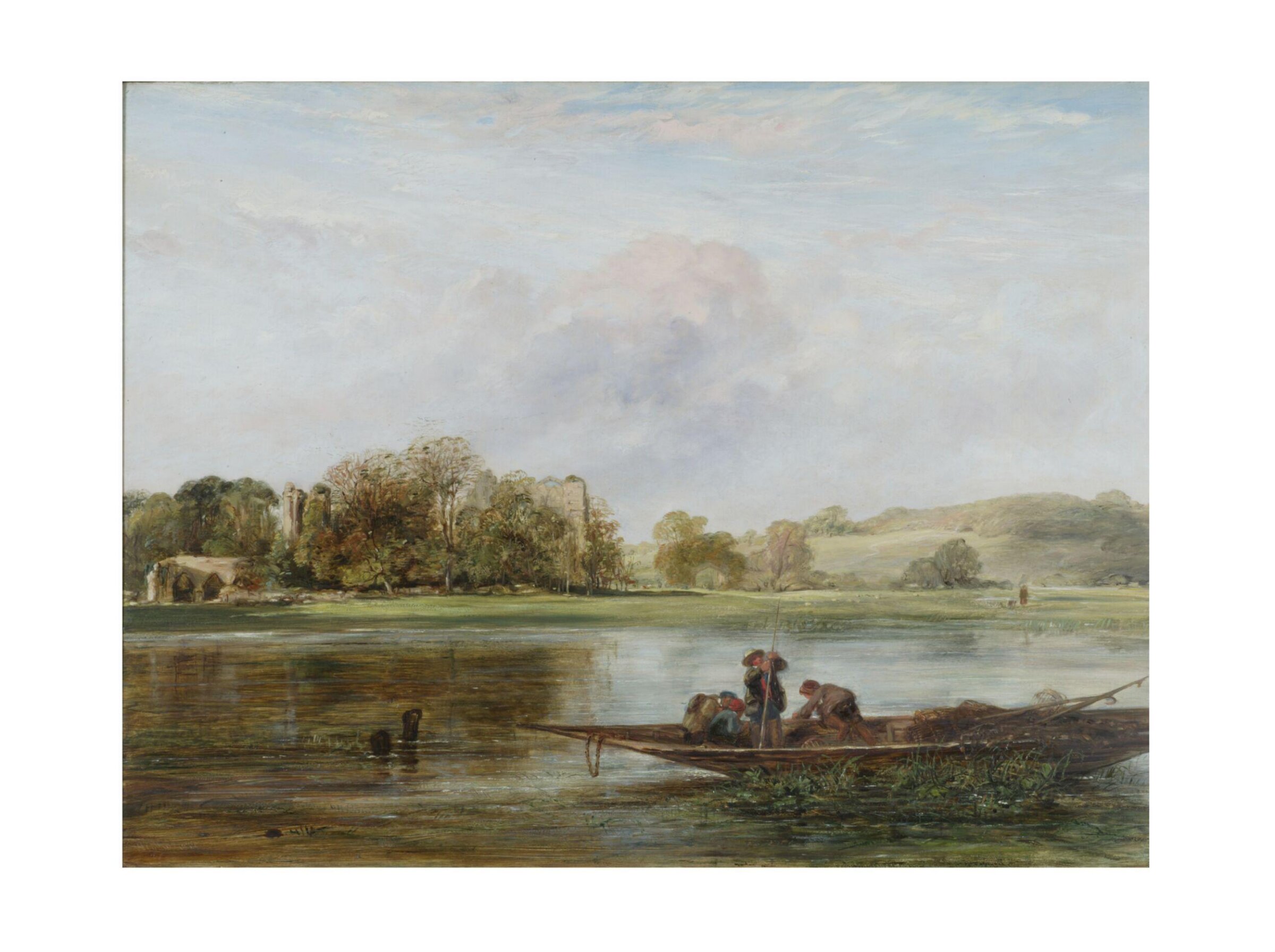 Bayham Abbey, near Tunbridge Wells, William Collins, 1836