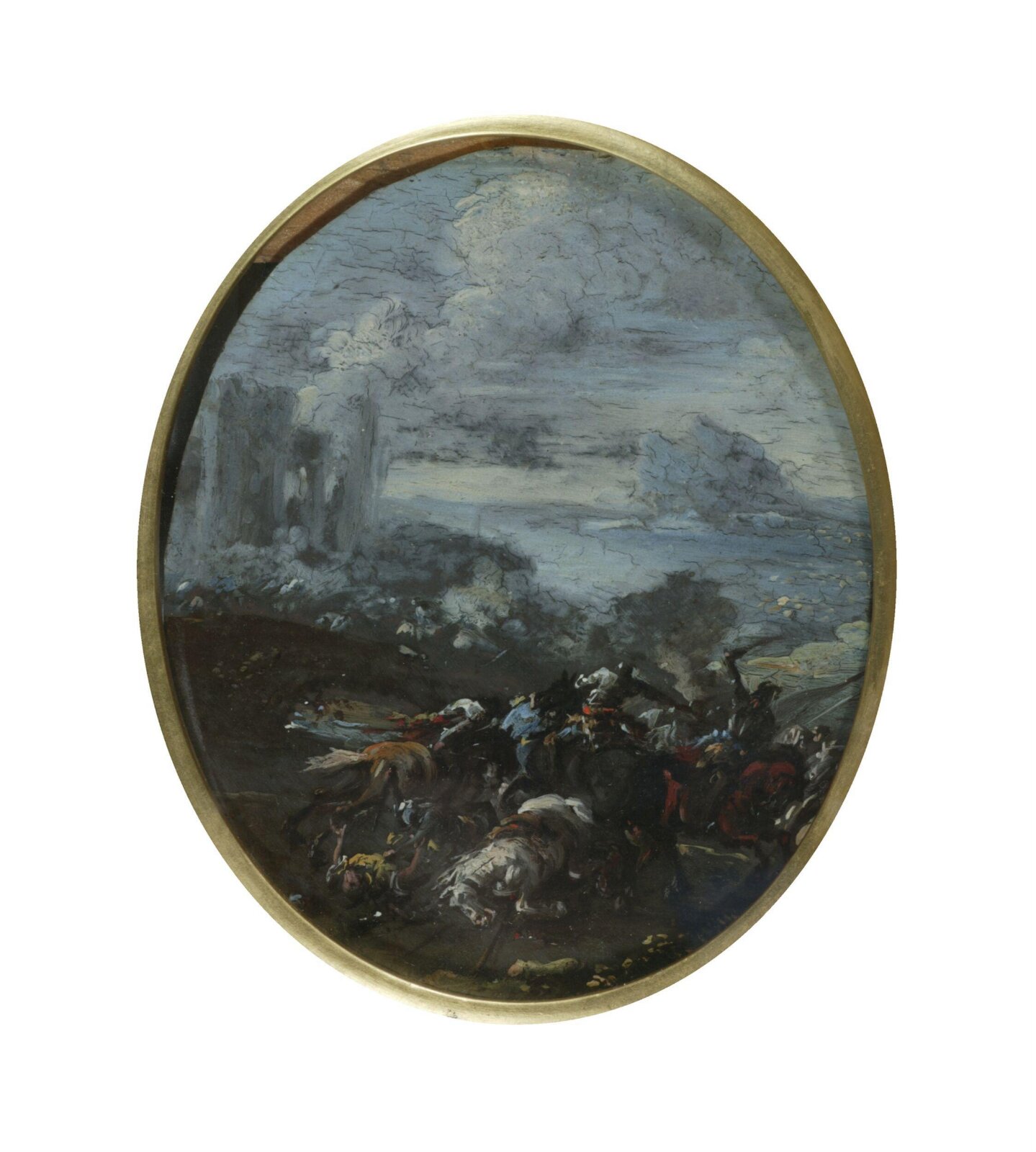 Cavalry Engagements, Pietro Graziani, early 18th century
