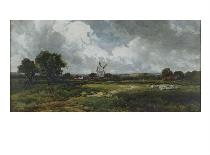 Landscape with Windmill