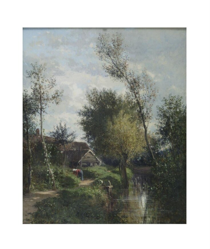 Landscape at Écouen, near Paris top image